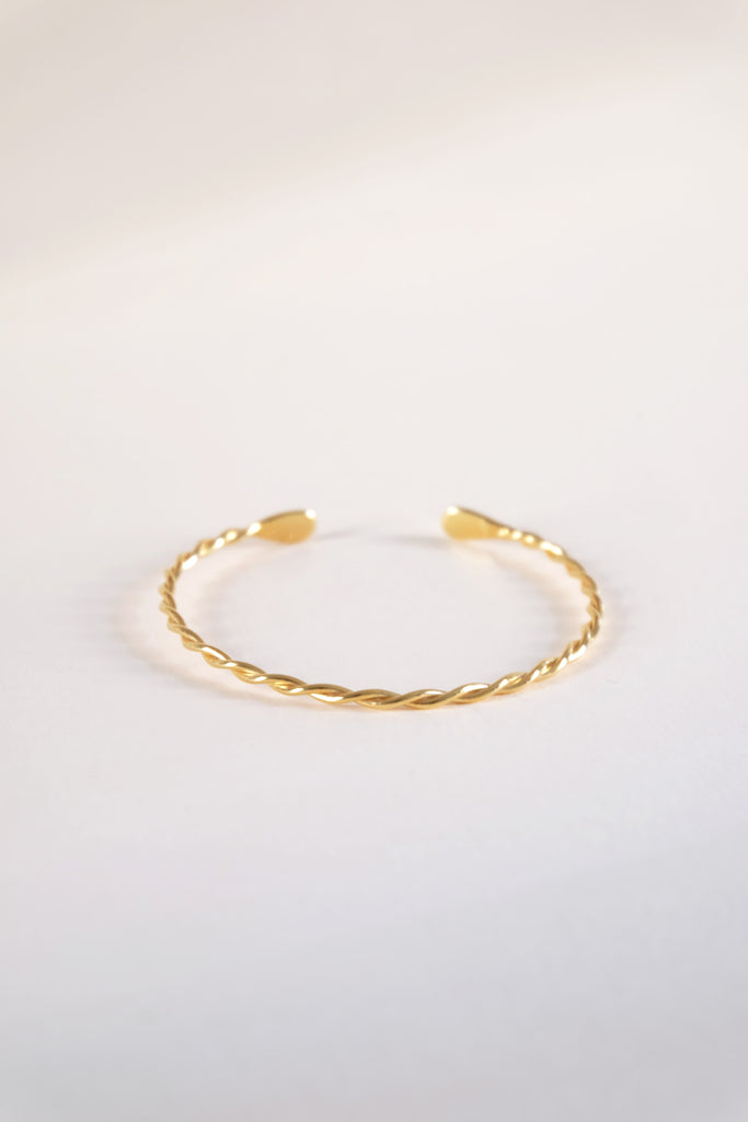 Bracelet Simit - Argent plaqué or