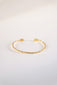 Bracelet Simit - Argent plaqué or