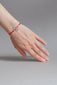Bracelet cordon Fleur