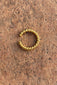 Earcuff Simit - Argent plaqué or