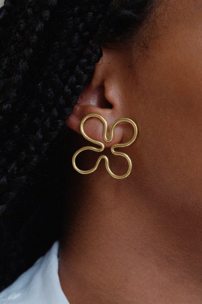 Boucles d'oreilles Fleur Originelle