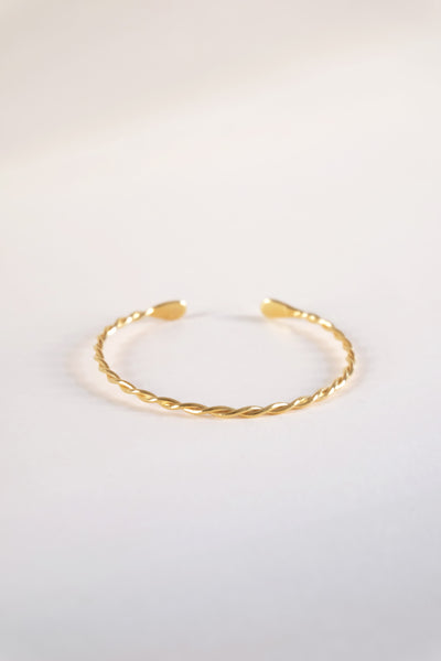 Bracelet Simit - Argent plaqué or